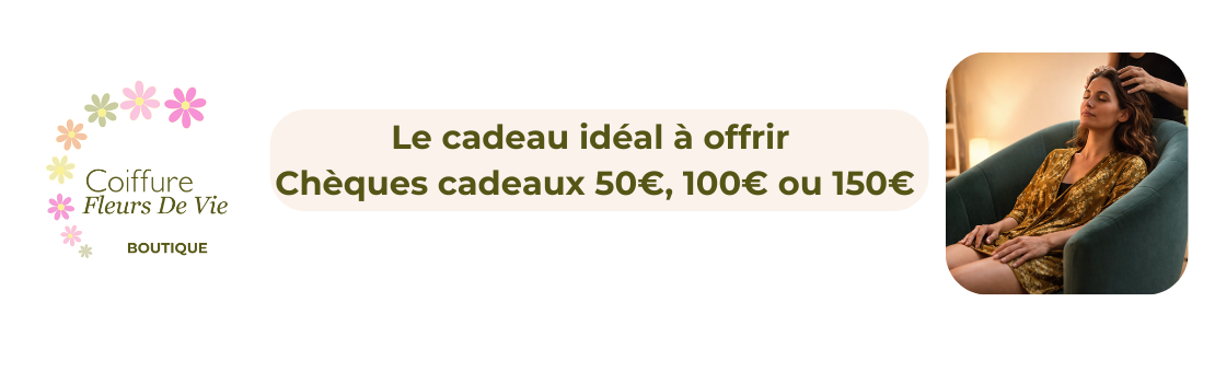 Le cadeau idéal à offrir  Chèques cadeaux 50€, 100€ ou 150€